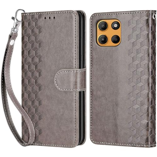 Custodia per Motorola Moto G15 4G, PU Cassa a Portafoglio Cover