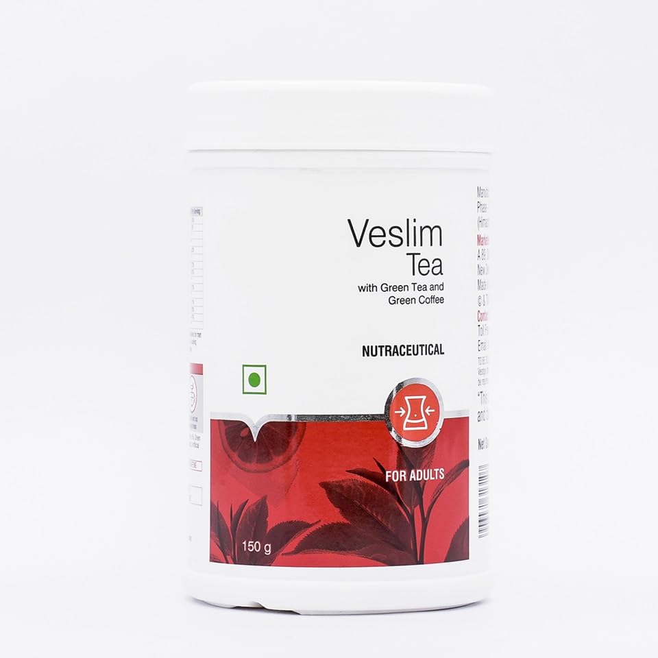 Ves-tige Veslim Tea with Green Tea and Green Coffee, Nutraceutical for Adults, 150g-picture-16