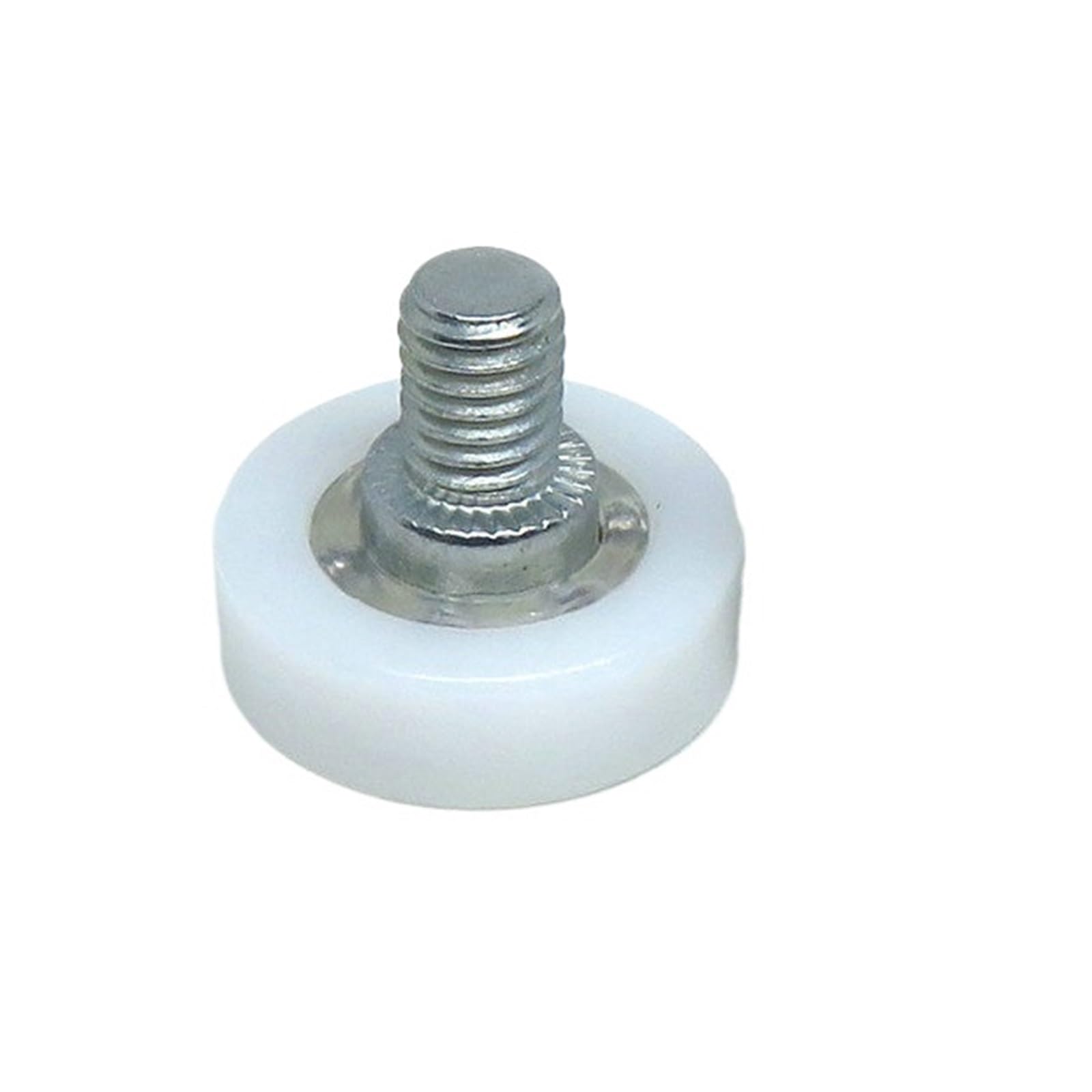 NOBIRTBSA 10pcs DR26 C1L8W7M6 26mm Diameter POM Vending Machine Sliding Bolt Rollers and Commercial Cabinet Plastic Bearing Guide Wheels(DR26-C1L8W7M6)