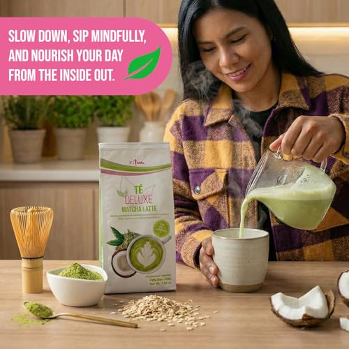 Té Matcha Latte instantáneo 20 porciones miniatura 3