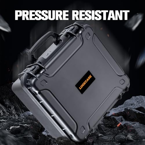 Image of Hard Case for Anker Nebula Mars 3 - Waterproof Portable Projector Hard Shell Case: All-in-One Travel Carrying Box for Anker Nebula Mars 3 | Charging Cable | Microphone - for Home Theater & Vacation