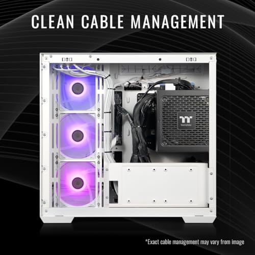 Image of Thermaltake LCGS View u2770S-380 Gaming Desktop (Intel Core Ultra 7 270K Plus, NVIDIA GeForce RTX 5070, 32GB DDR5 6000MT /s Memory, 1TB NVMe M.2, 850W PSU, WiFi, Windows 11) V38S-B860-570-LCS