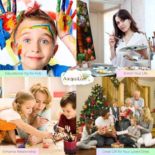 Axquilon Paint by Numbers Kit for Adults Beginner