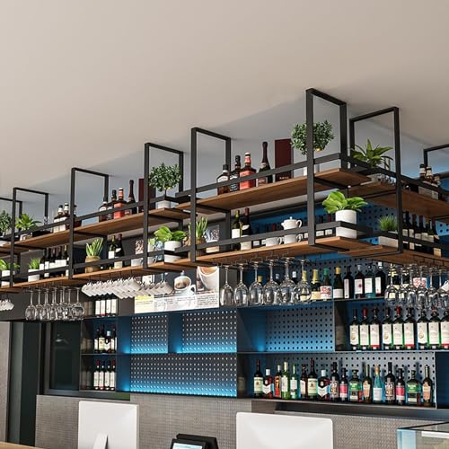 Support de verre à vin suspendu pour optimiser l'espace et ranger vos verres - 4