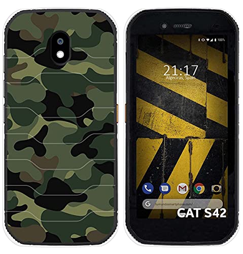 Cover in silicone per Cat S42/S42 H+ motivo