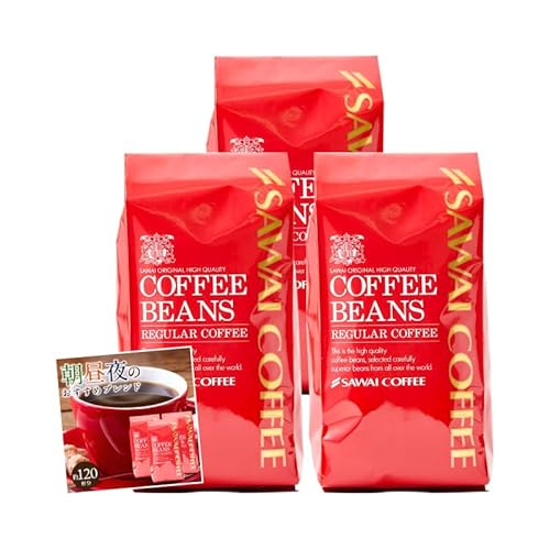 澤井珈琲 コーヒー 専門店 朝昼夜のおすすめブレンド 3種 飲み比べ 1.2kg (400g x 3) 120杯分 セット 【 中挽き 】 コーヒー粉
