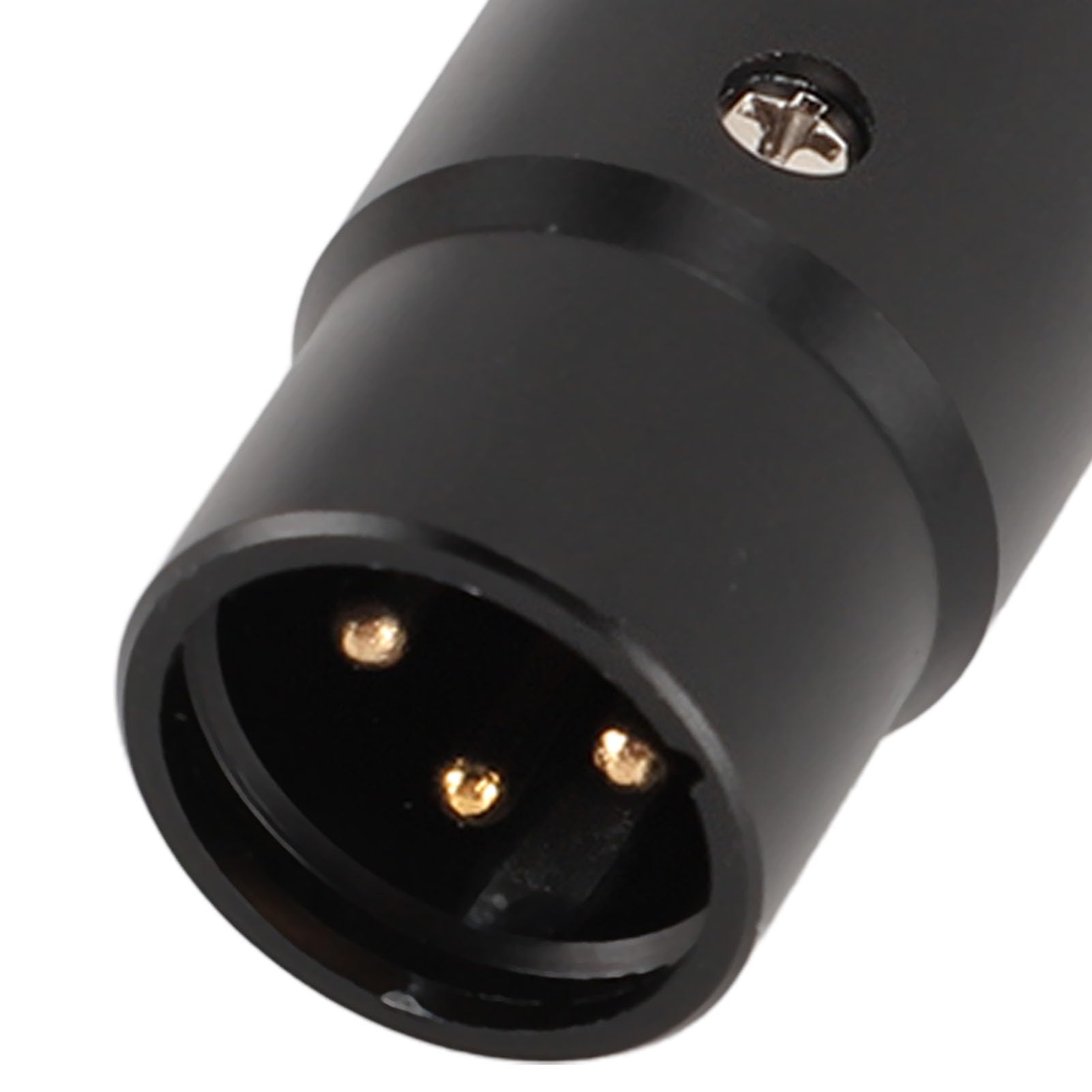 Adaptateur Microphone à Alimentation Fantôme 48 V vers XLR Mâle avec Sortie de Signal équilibrée pour écouteurs, Micros Cravate, Micros à Condensateur pour Instruments, Plage de