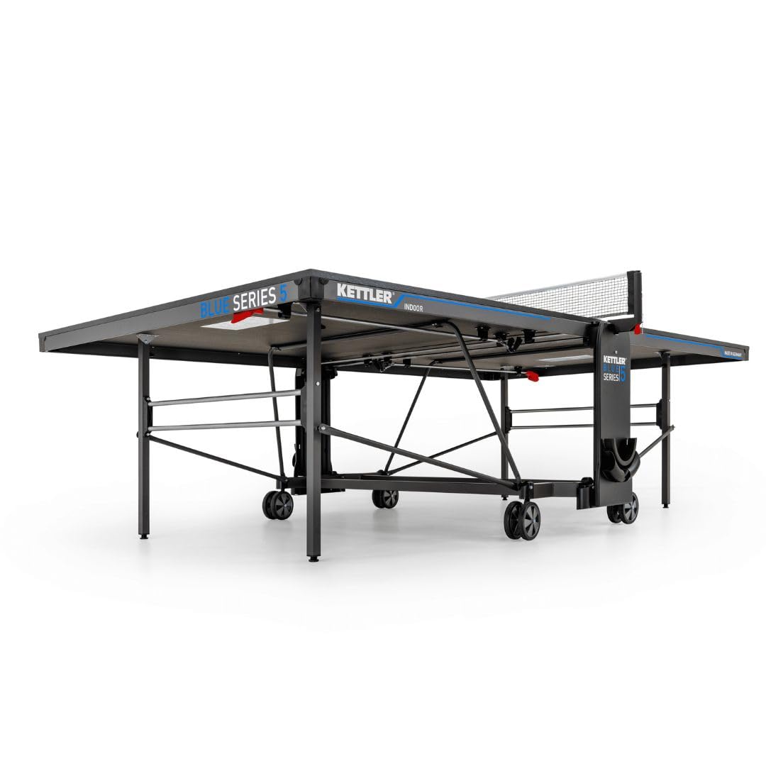 KETTLER Tischtennisplatte K5 Indoor | Made in Germany | Zusammenklappbar