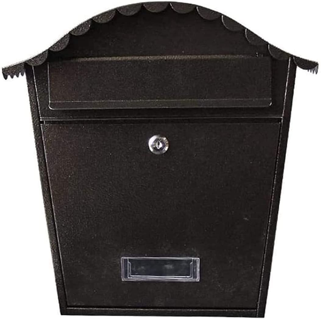 Boîte à suggestions verticale en métal rétro pour porche moderne