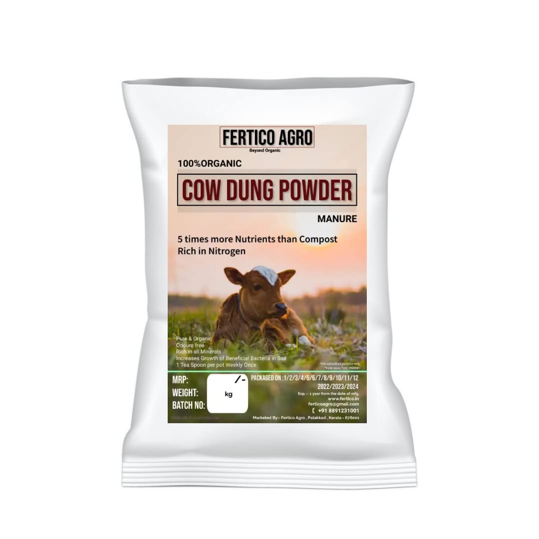 CowDung Fertilizers for Plants & Home Gardening-100% Natural & Organic Fertico Agro (2kg) (B09YLS7CCY) Amazon Price History, Amazon Price Tracker