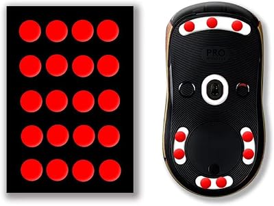 X-Raypad Jade Speed Mouse Skates, Offers Excelent Wear Resistance, Speed & Control Abrasion Resistance, Curved Edge, Move More smoothly, Suitable for Cloth Mouse Pads & Glassmouse Pads (Obsidian)
