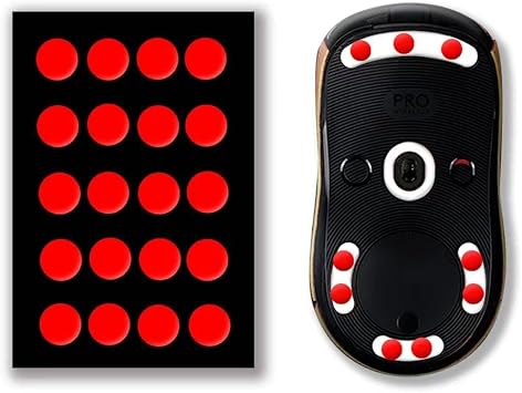 X-Raypad Jade Speed Mouse Skates, Offers Excelent Wear Resistance, Speed & Control Abrasion Resistance, Curved Edge, Move More smoothly, Suitable for Cloth Mouse Pads & Glassmouse Pads Obsidian