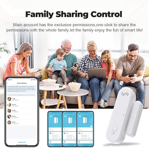 Motteru SD-82 Alexa Smart Home Security System - Window Alarm Sensors thumb #3
