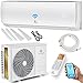 WiFi/WLAN günstig Kaufen-KESSER® Klimaanlage Set Split - mit WiFi/App Funktion Klimagerät - Kühlen A++/ Heizen A+ - 9000 BTU/h (2.600 Watt) Kältemittel R32 - Fernbedienung, Timerfunktion - Inkl. komplettem Montagematerial
