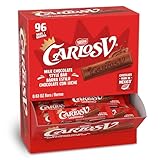 Carlos V Milk Chocolate Style Full-Size Mexican Candy Bar – 96 Count, 0.63 Oz