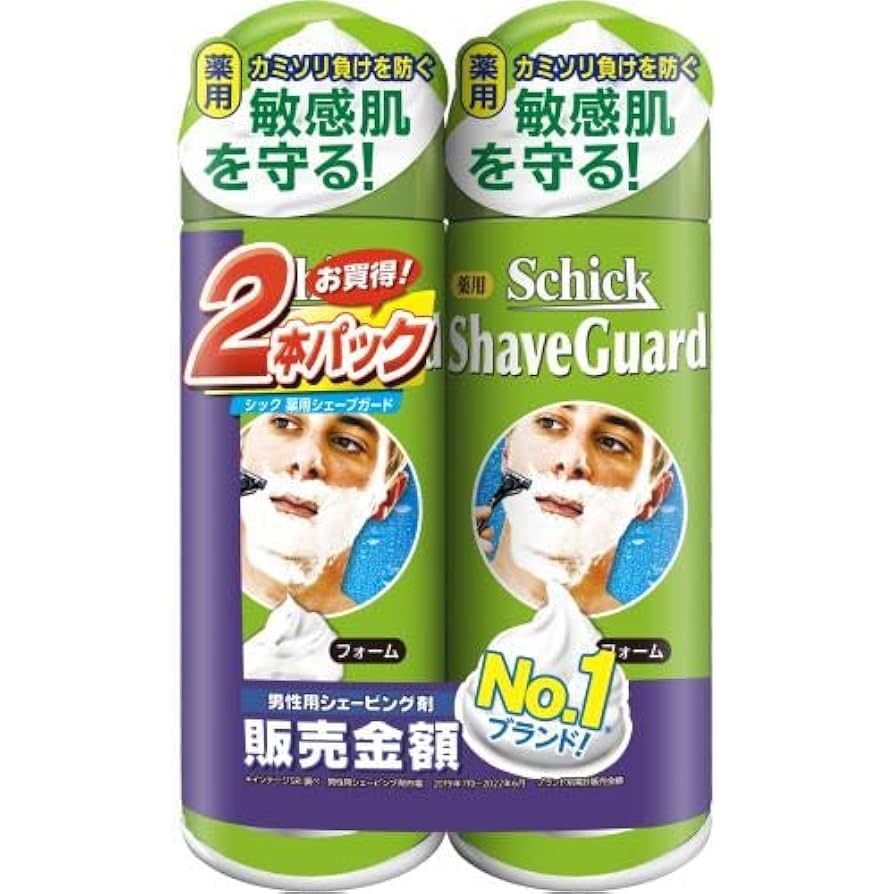 schick シック薬用シェーブガード　シェービングフォーム合計58個セット Amazon.co.jp: Schick(シック) 薬用シェーブガード シェービング