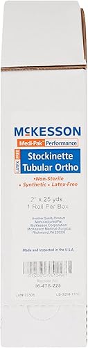 Miniatura 8 de McKesson Stockinette sintético tubular, protección de la piel no estéril, 2 in x 25 yardas, 1 unidad, 1 paquete
