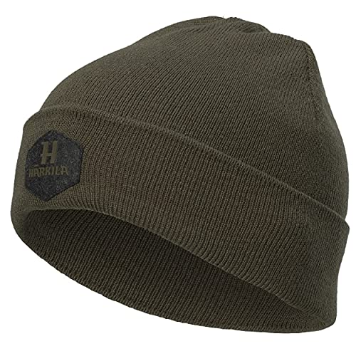 Bonnet de chasse en laine Härkila isolation thermique et sécurité orange