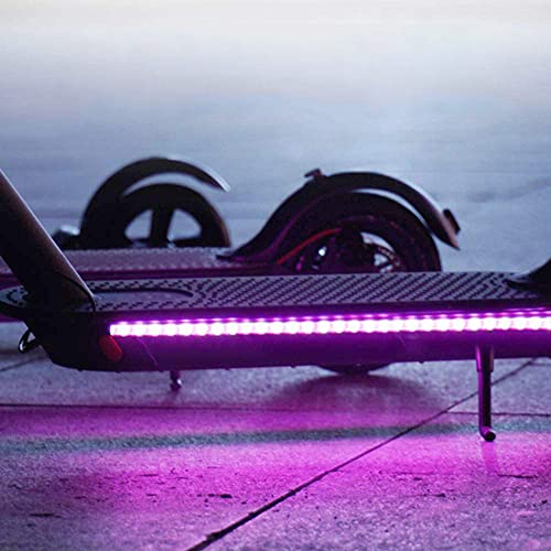 Xaeiow - Tira de luces LED impermeables para Xiaomi Mijia M365 M187 Kickscooter eléctrico Partes para fiestas y decoración exterior