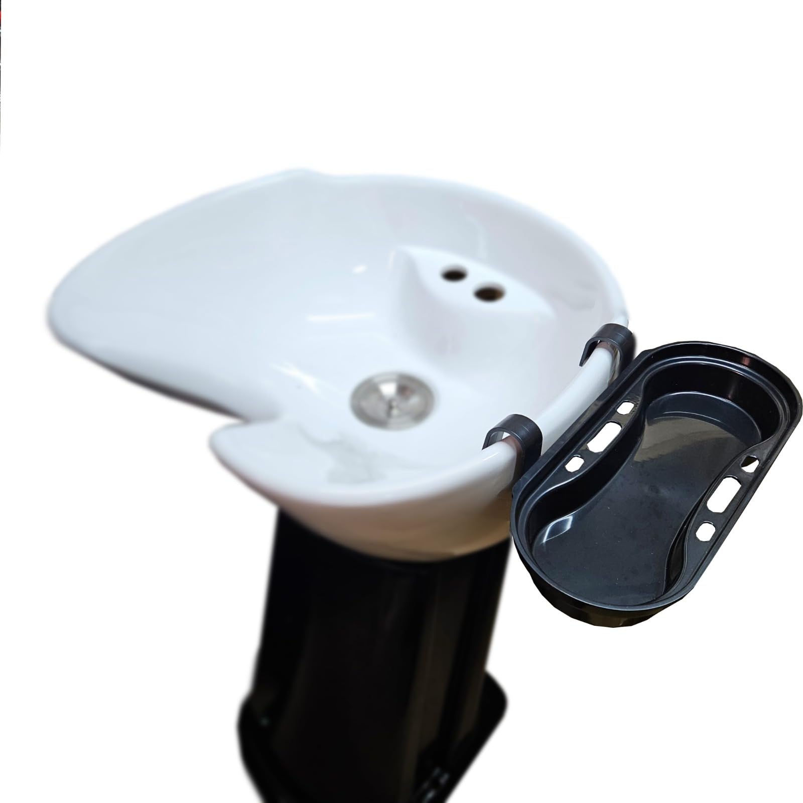 shampoo basin hanger Salon Storage Rack for sink, Salon Tray Compact,Multifunction Salon Organizer, Shampoo Bottle Shelf,for Hair Coloring for backwash or Salon Bowl sink