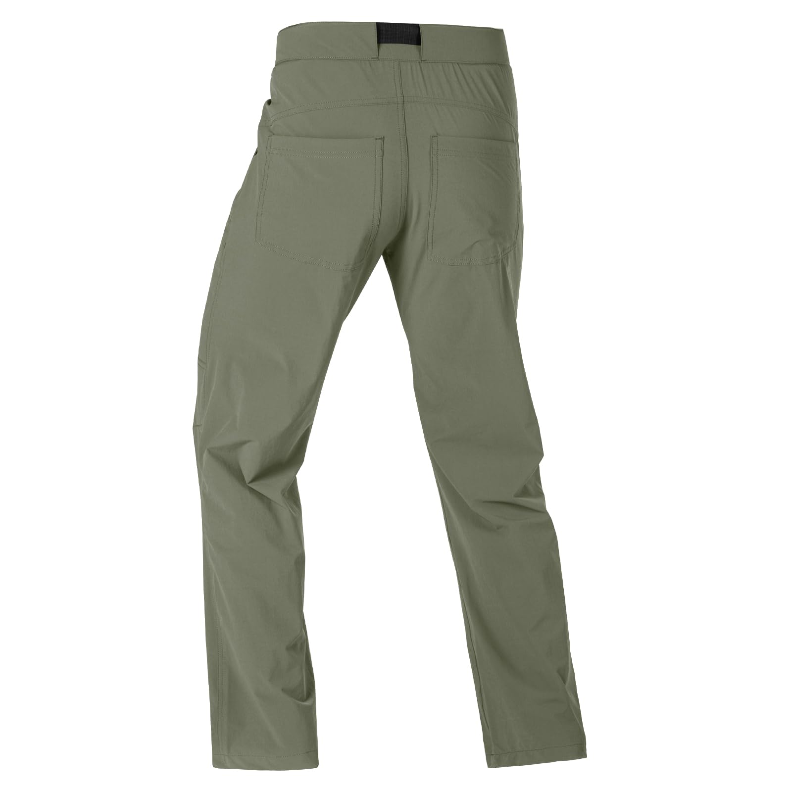FREE SOLDIER Men's Outdoor Cargo Hiking Pants with Belt (Lightweight Waterproof Quick Dry Tactical Pants Nylon Spandex (40W/30L Sage Green)