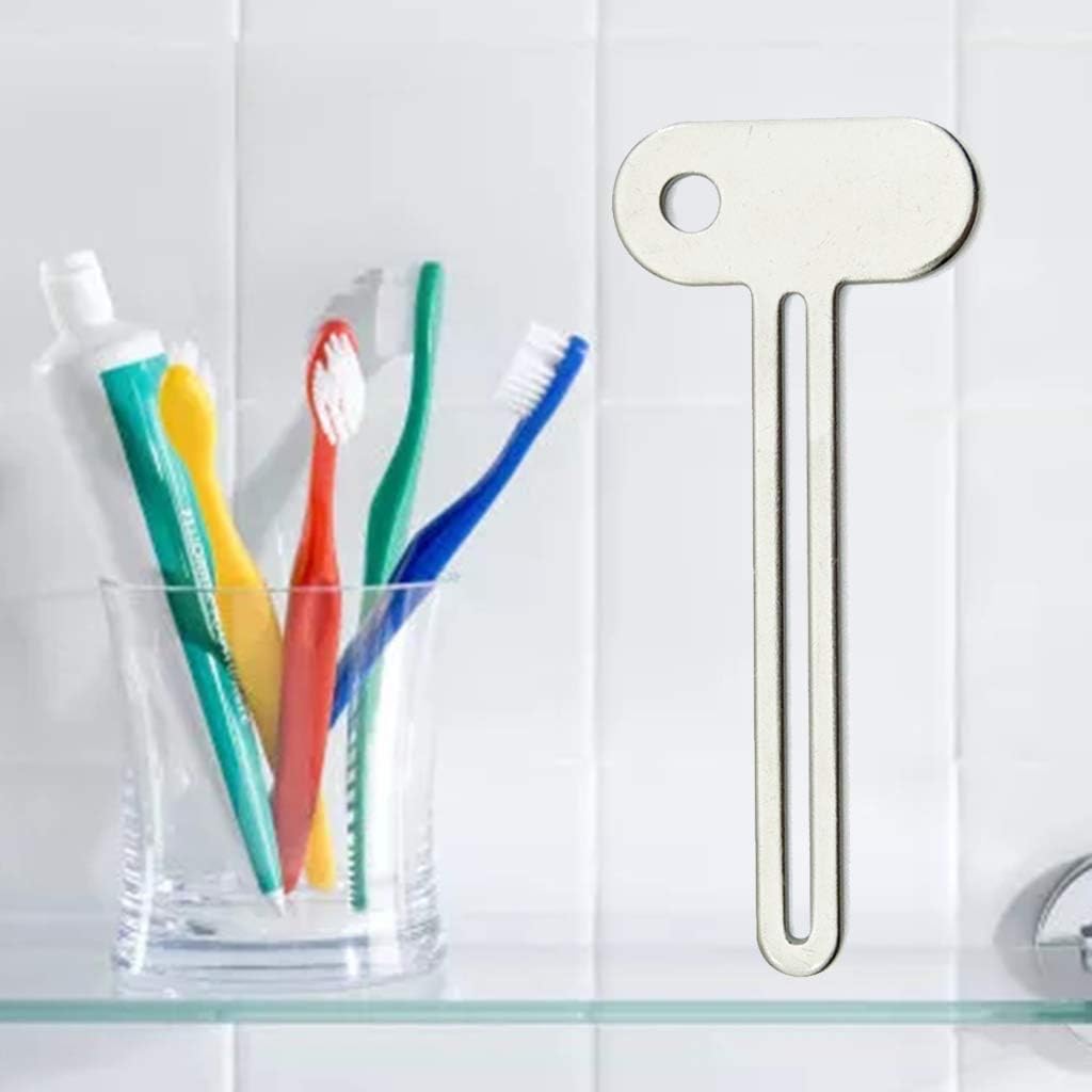 Metal Squeezer Tube Squeezer Toothpaste Squeezer Thin Tube for Key Shape for Hand Cream Face Cleanser Mayonnaise image 3