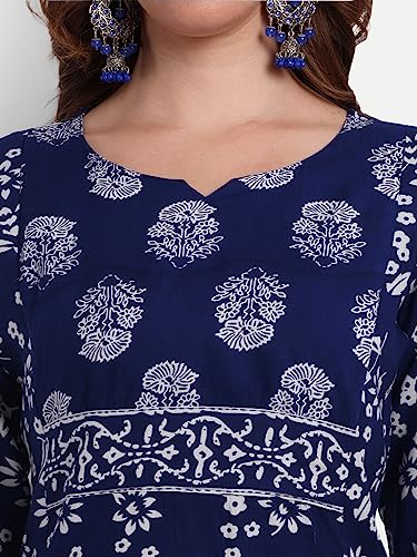 Image of Ayukta Women's Rayon Printed Straight Kurta