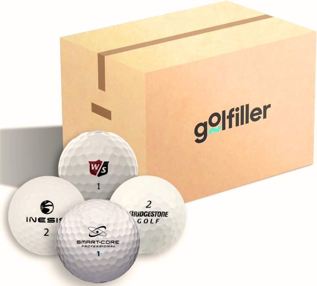 Balles de Golf d'occasion Mix 50/100 balles de Golf Toutes Marques et modèles Qualité AAA/AA - Balles Tous Niveaux - 97% des Performances Neuves - Idéal Amateur