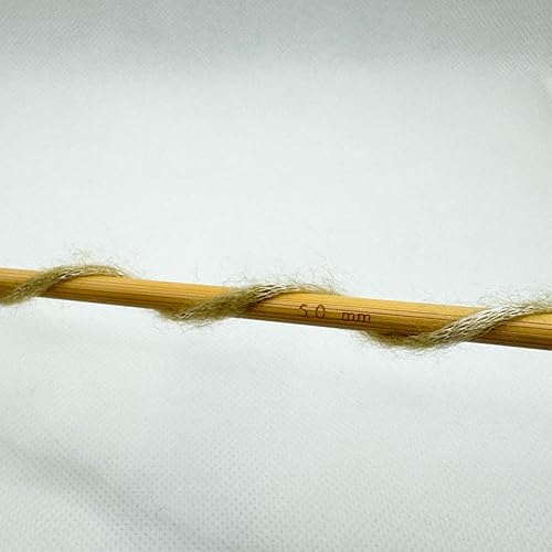 Miniatura 4 de Colorido hilo multicolor a rayas con sutil brillo, % 56% poliéster % 44 acrílico, cada uno de 1.76 onzas (1.76 oz)  125 yardas (377.3 ft) (4 bolas)