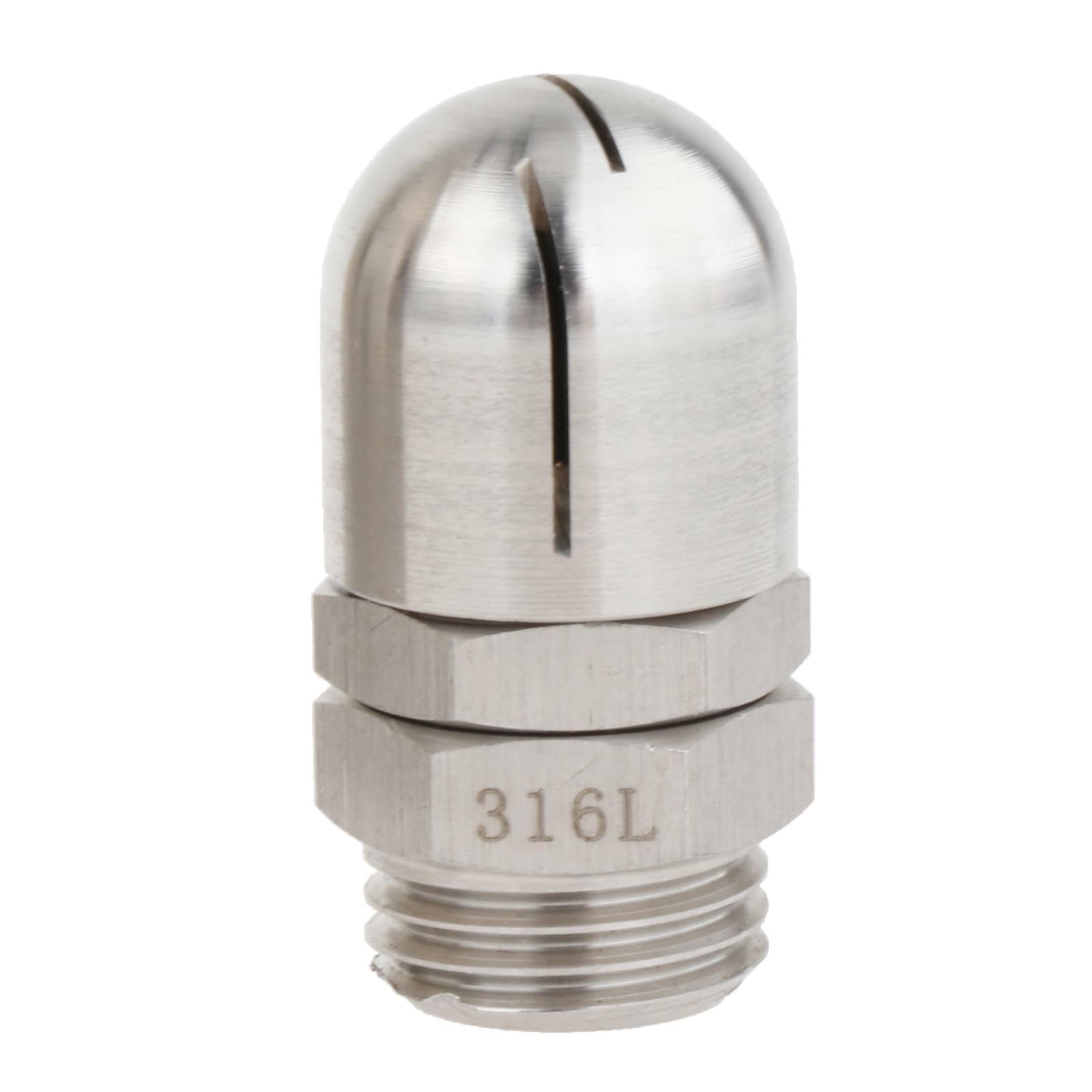 Baoblaze Rotating Spray Ball, Rotating Container Washing Spray Nozzle, 1/4 inch Threaded 360 Degree Rotary Cleaning Connector Tank Cleaning Tool