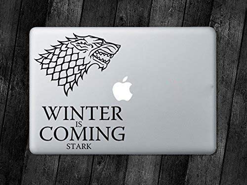 ISEE 360® Stark Sticker Winter Game Thrones Laptop Vinyl Sticker Black L x H 20.50 x 20.50 Cm (B07RQW3HLN) Amazon Price History, Amazon Price Tracker