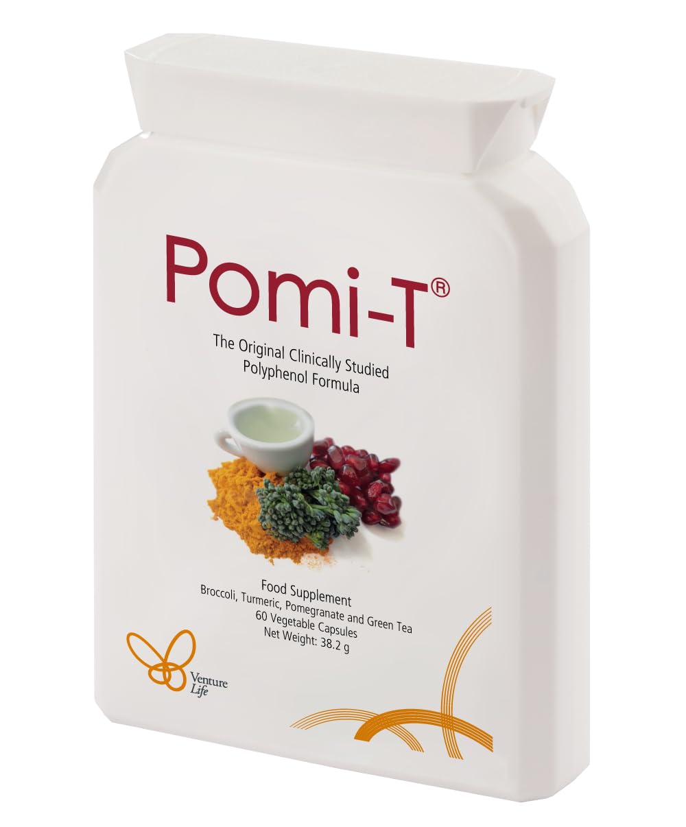 Pomi-T Polyphenol Nahrungsergänzung 60 Kapseln (3er Packung - 180 Kapseln)