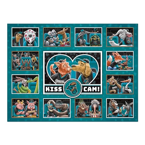 Image of YouTheFan NCAA Coastal Carolina Chanticleers inchKiss Cam inch 500 Puzzle