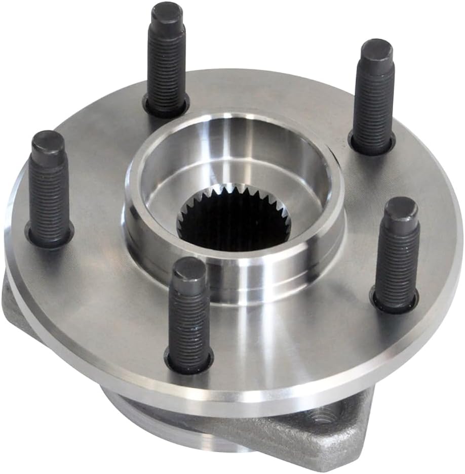 IRONTEK Front Left & Right Wheel Bearing and Hub Assembly 513215x2（5Lug W/O ABS Fits 2004-2007 for Chevrolet Malibu, 2005-2007 for Pontiac G6 2 PCS