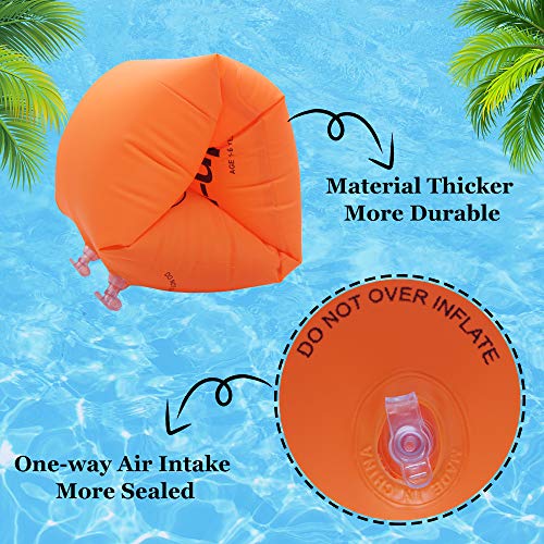 Cenitica Bracciali Gonfiabili da Nuoto,Bracciali