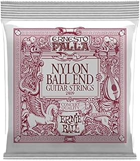 Ernie Ball Ernesto Palla Black & Gold Ball-End Classical Guitar Strings, 28-42 Gauge (P02409)