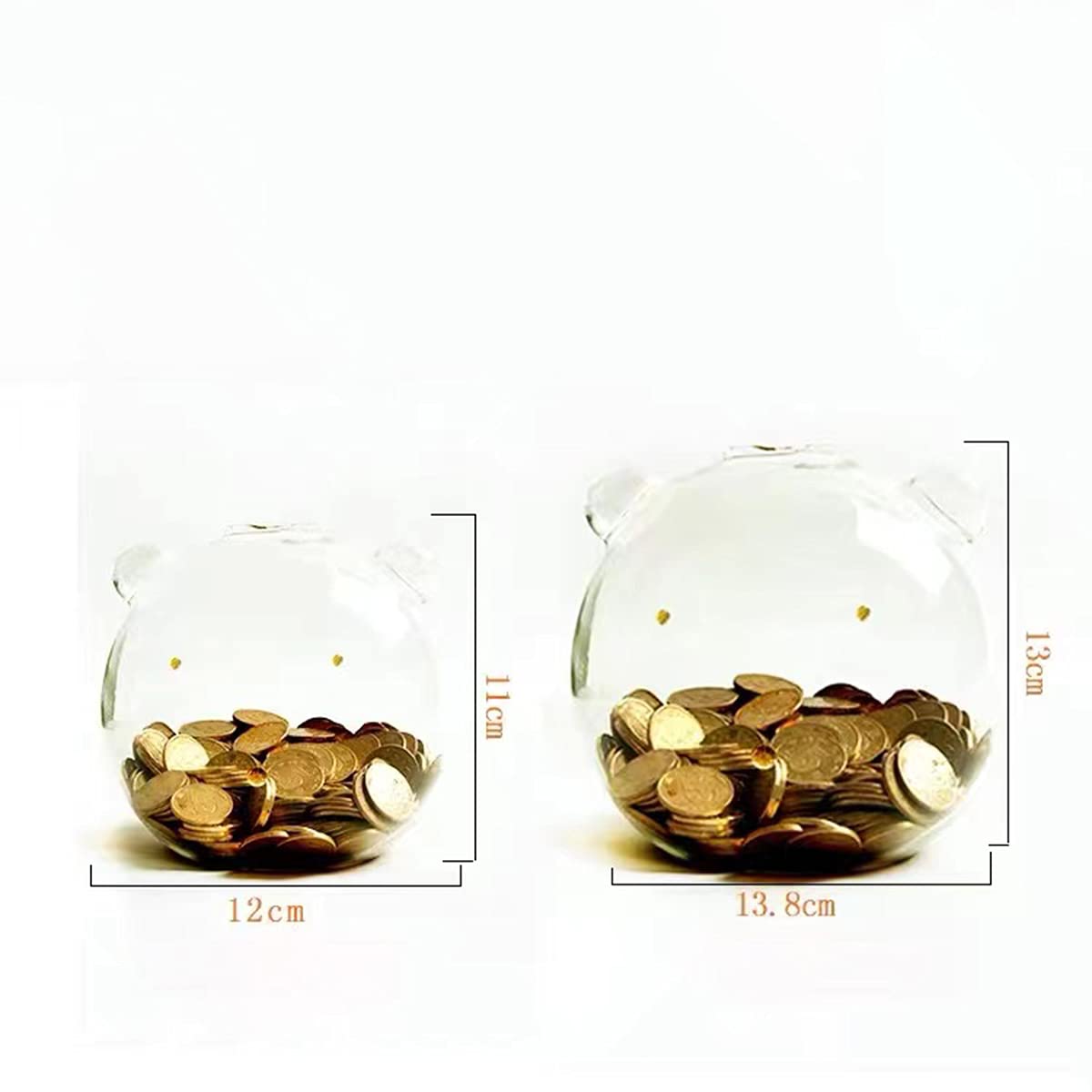 Amazon.co.jp: SAKUSHO貯金箱 貯金玩具 豚 ぶた バンクコイン かわいい 500円玉貯金箱 硬貨 貯金 小銭 韓国おしゃれ  おこづかい プレゼント 幸運 縁起 雑貨 ins映え インテリア (M/約13.8×13cm 口径*1cm 口の長さ*4cm) : おもちゃ