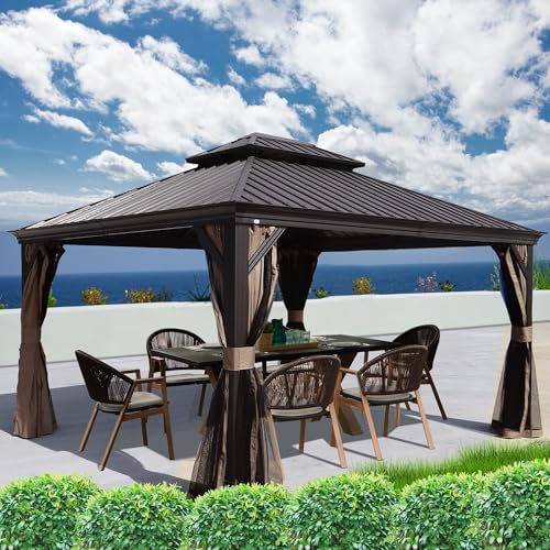 Kozyard Alexander 12' x 14' Aluminum Gazebo