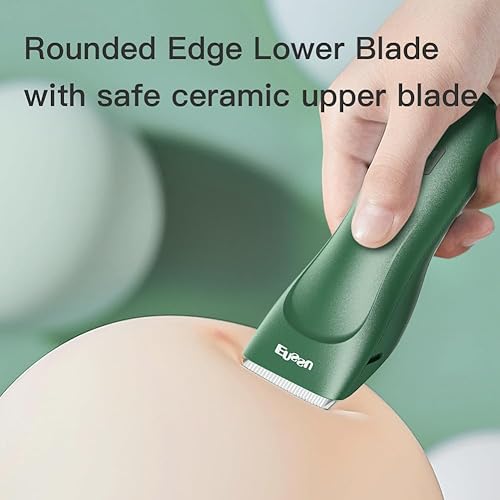 Miniatura 3 de Cortapelos para bebés para principiantes, kit profesional de corte de pelo de bebé de 13 piezas, cortapelos silenciosos para autismo con IPX7