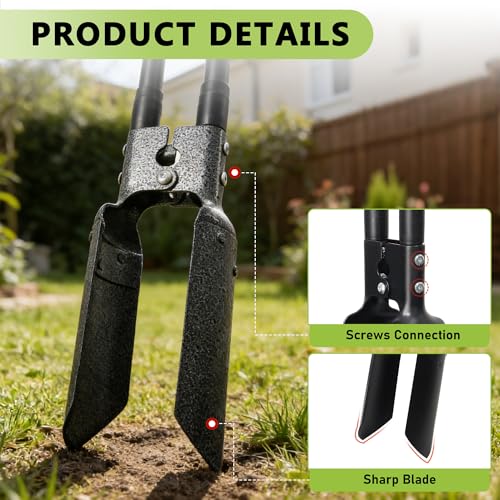 LLARGUEST Post Hole Digger para Jardinería 57 Pulgadas miniatura 2