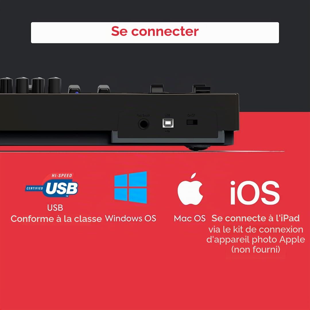 Nektar Impact LX25 Plus Contrôleur de clavier MIDI USB 25 touches