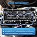 5184596AE Valve Cover Gasket & MS97204 Intake Manifold Gasket & 5184562AC Fuel Injection Gasket Ideal for Chrysler Town & Country 2011-2016 3.6L V6 and Fit for Jeep Cherokee 2014-2020 3.2L V6
