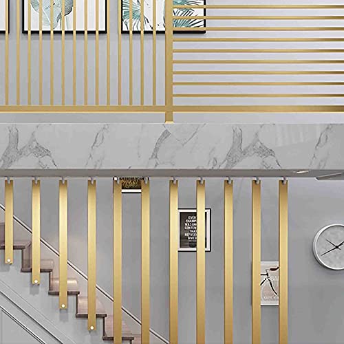 Garde-corps d'escalier d'intérieur en fer forgé gold 1ft-4ft