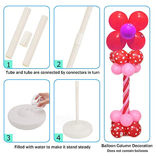image for GoodtoU Balloon Columns Arch - 2 Set Balloon Column Kit 61