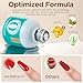 AZUREBEAUTY 2 Combined into1 Dip Powder Base & Top Coat with Activator, 0.5oz/Bottle, Fast Drying, No Lamp Needed, for Nail Kit