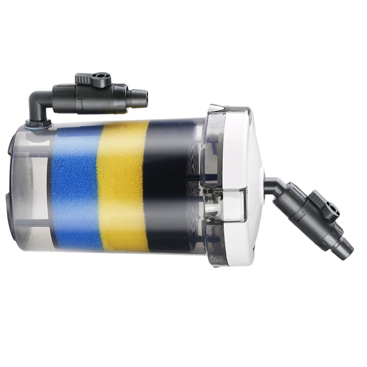 UPKOCH Filtro Frontal Transparente Material de Plástico para Acuario EW Serie Sistema de Filtración Adecuado para Estanques y Cría de Peces Pequeños
