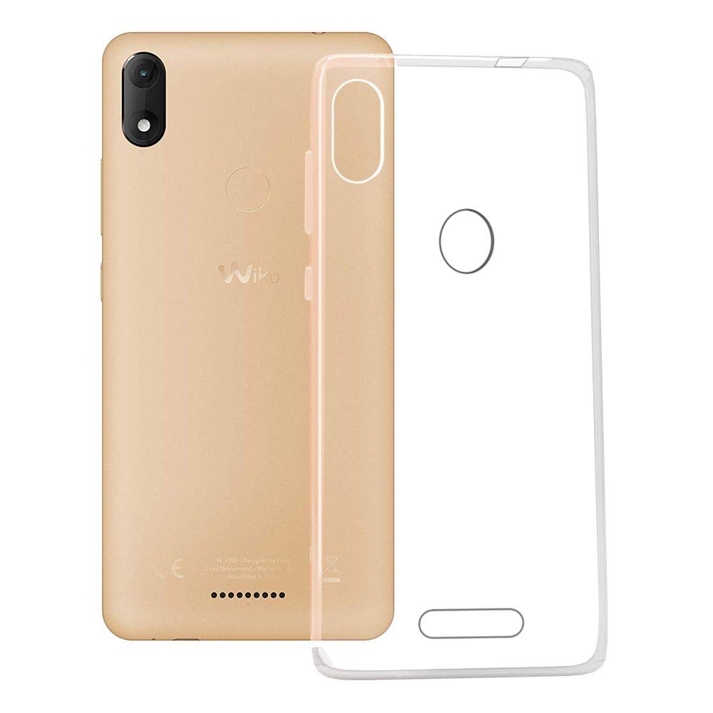 COVER per WIKO VIEW MAX Custodia Trasparente Morbida in Silicone Ultra Slim