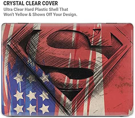 Skinit Case + Skin Compatible with MacBook Air 13in (2020) - Officially Licensed Warner Bros Superman Crest Design