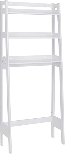 Miniatura 9 de ZENY Estante organizador de 3 niveles sobre el inodoro, almacenamiento sobre el inodoro, soporte independiente sobre el inodoro para baño, baño,