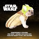 Star Wars Yoda Kapuzenkostüm für Hunde